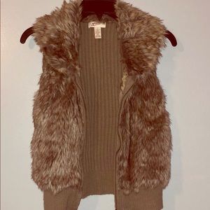 Furry vest